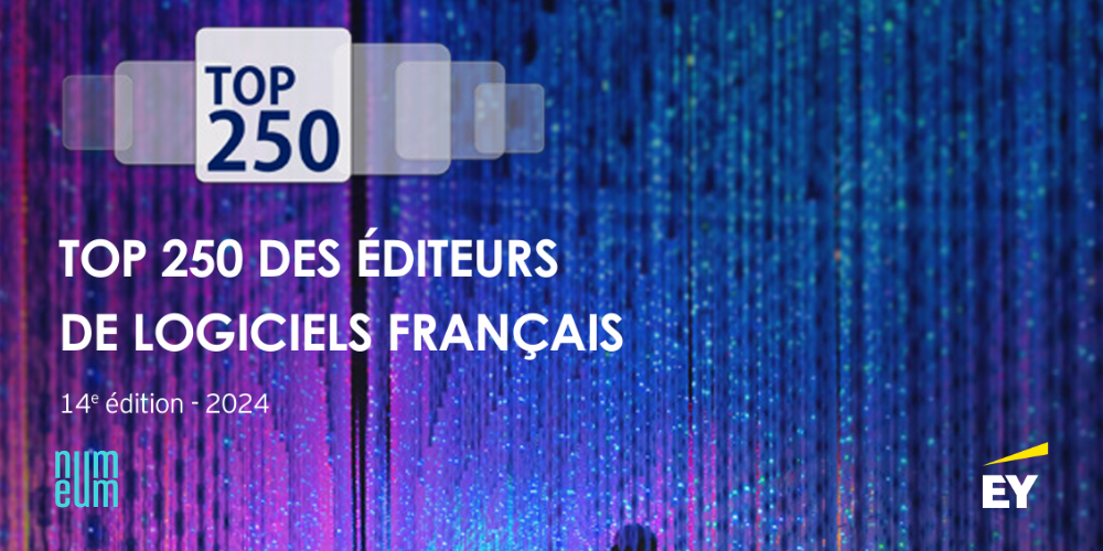 Apidata est ravie d'annoncer sa présence dans le Top 250 des éditeurs de logiciels français, une étude réalisée par EY et Numeum.